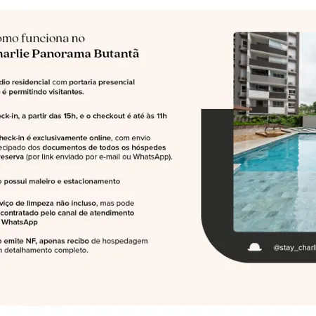 Charlie Panorama Butanta Apartment Sao Paulo Exterior photo